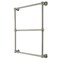 Kingston Brass 30" x 32" Wall Mount Towel Rack, Brushed Nickel DTM32303BN - alternate 1
